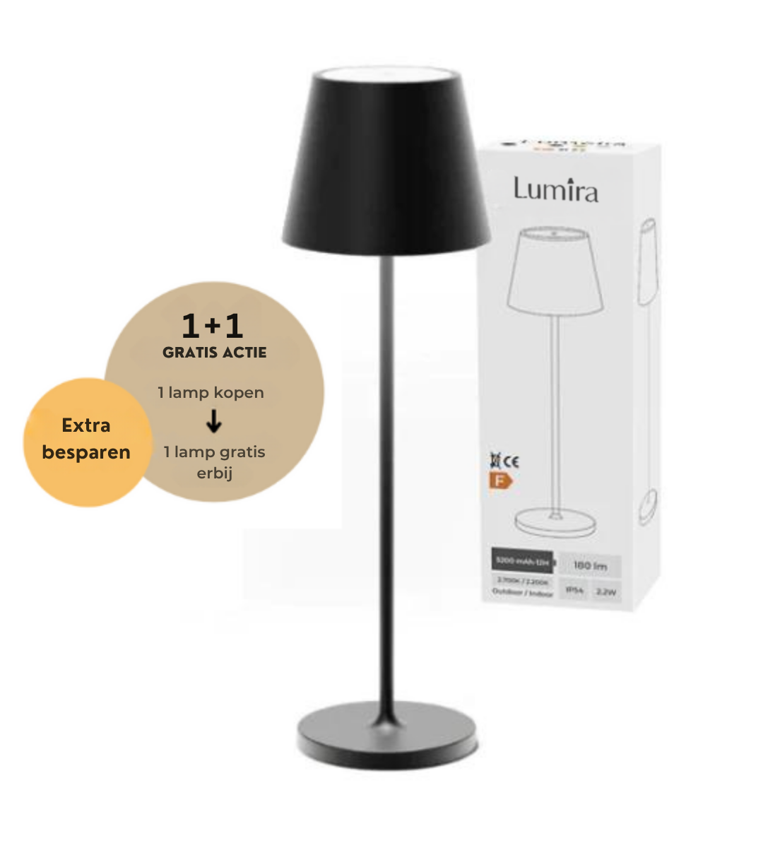 Lumira - aanbieding draadloze lampen set