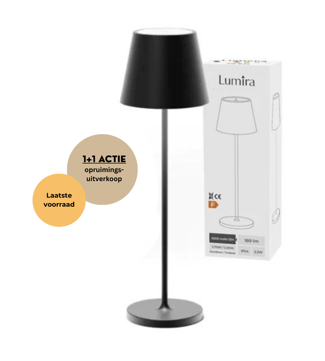 Lumira - aanbieding draadloze lampen set