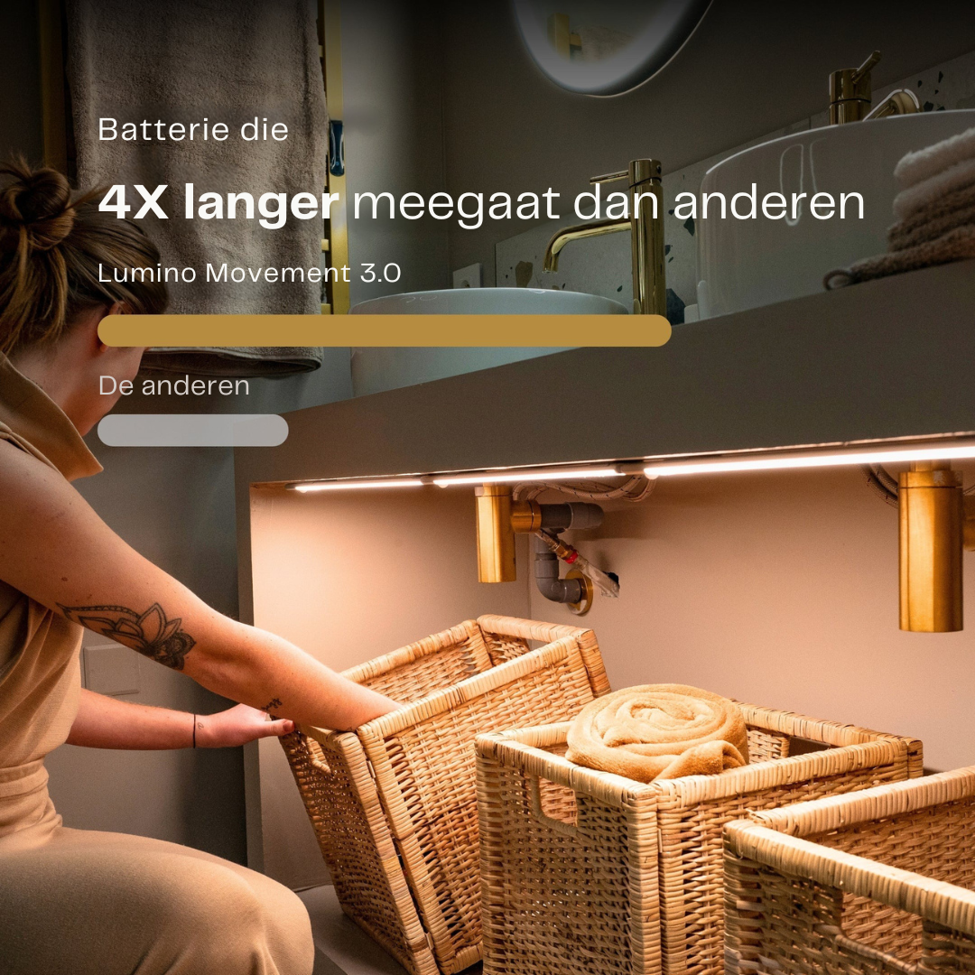 Movement 3.0™ | Draadloze LED-balk met bewegingssensor